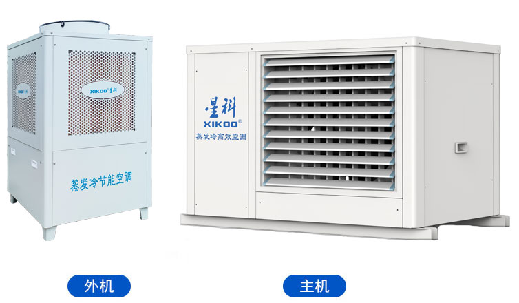 蒸發(fā)冷省電空調(diào)-臥式軸流機(jī)組