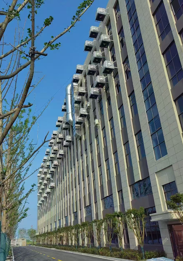大型廠房車間通風降溫，安裝星科環?？照{