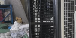 制衣廠整體降溫，安裝工業省電空調-立式軸流雙風口機組